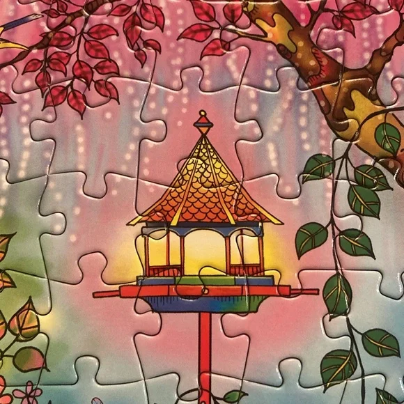 Buffalo Johanna Basford's Secret Garden Songbird Garden 500 Piece Jigsaw Puzzle - Picture 3 of 13